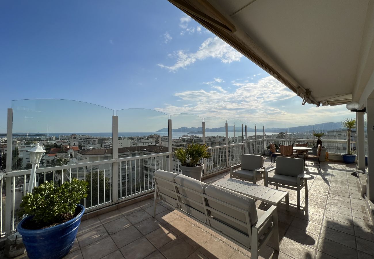 Appartement à Cannes - Valbella penthouse with panoramic view